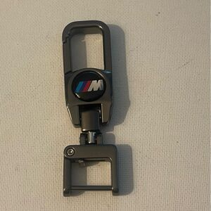 BMW Motorsports Logo Key Fob Keychain in Metal NWT